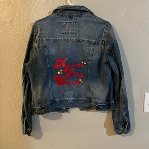 KC Chiefs Denim Jacket